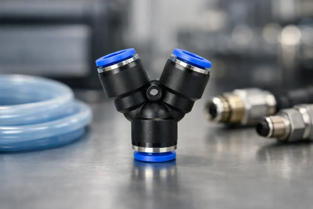 Pneumatic Air Fitting Y Block Explained