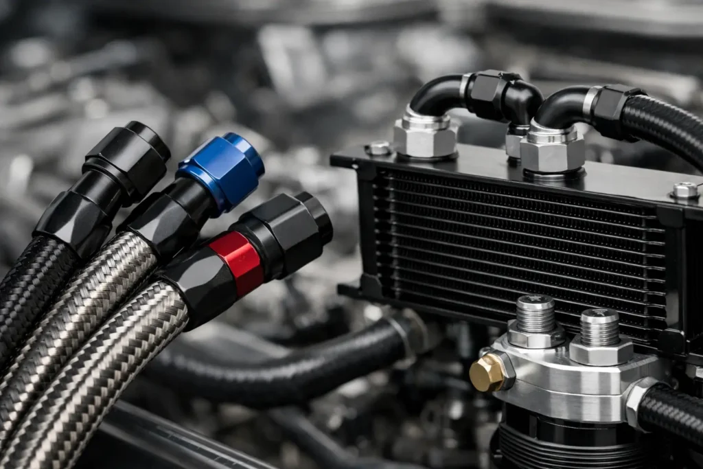 What Size AN Line for Oil Cooler?