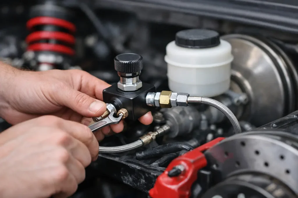 How to Install a Brake Bias Valve Correctly