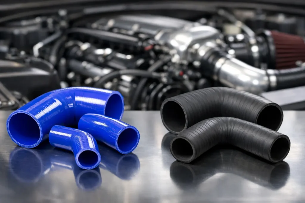 Silicone Hose vs Rubber for Performance Builds
