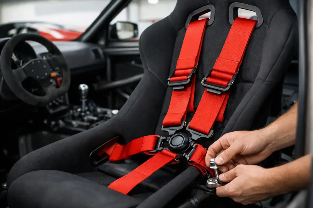Race Harness Installation Guide for Track Cars