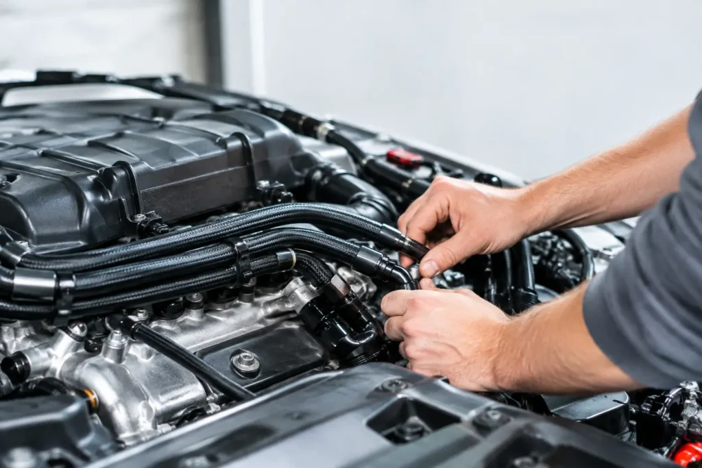 How to Route Fuel Lines for Performance Builds